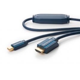 Cablu profesional 1m mini displayport - hdmi 1920x1200p apple macbook/pro/air ofc cupru awg32 clicktronic