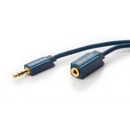 Cablu prelungitor audio profesional jack 3.5 mm 1.5m mama-tata stereo ofc cupru fara oxigen clicktronic