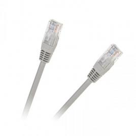 Cablu cat5e utp 5m patchcord retea cca 2x rj45 neecranat gri