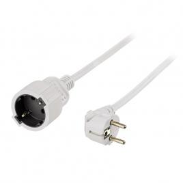 Cablu extensie schuko 10m 3g1.5mm2 16a alb v-tac sku-8780