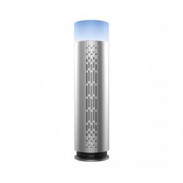 Boxa portabila bluetooth cu lumini led bsl-z3 argintiu