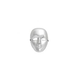 Masca simpla carnaval venetian, gonga® argintiu