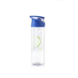 Sticla de apa portabila cu infuzor pentru fructe, 800 ml, gonga® albastru