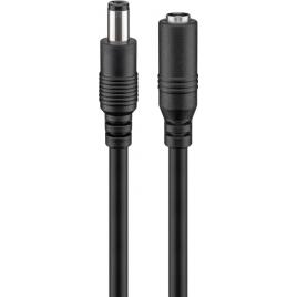 Cablu prelungitor 2.1x5.5mm dc 3m cupru awg20 0.5mm mama-tata goobay