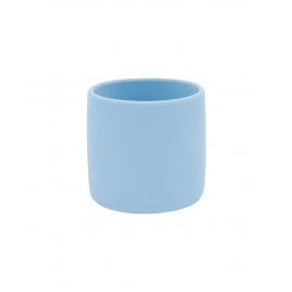 Pahar minikoioi, 100% premium silicone, mini cup – mineral blue