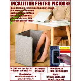Incalzitor pentru picioare _ Panou incalzitor in infrarosu, pentru picioare si corp, montaj sub birou
