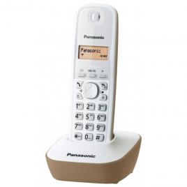Telefon DECT Panasonic KX-TG1611FXJ, Alb/Bej