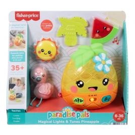 Jucarie ananas cu sunete si lumini fisher-price