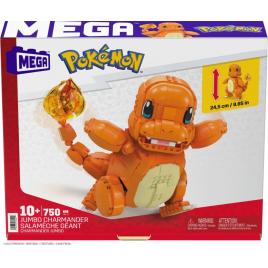Set constructie pokemon mega construx jumbo charmander salameche 750 piese
