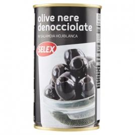 Masline negre fara samburi selex 340g