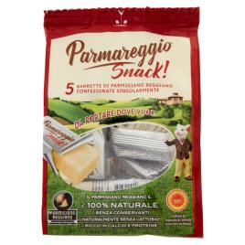 Parmezan bucati parmigiano reggiano 5 snack - 100g