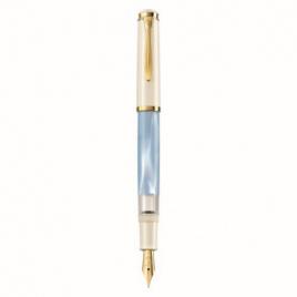 Stilou clasic m200 cu piston, penita m din otel inoxidabil placata cu aur 24k,
