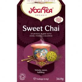 Yogi tea-ceai eco dulce 2gr*17dz