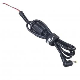 Cablu dc 4.0/1.7 mufa in unghi 0.5mm2 negru 1.2m akyga ak-sc-31