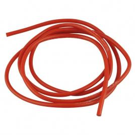 Cablu siliconic multifilar 14awg 2.08mm2 rosu 1m liniar