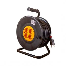 Prelungitor electric industrial, pe tambur, 3x1.5 mm², ip20, 30 m, gelux