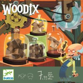 Woodix 6 jocuri logice din lemn, djeco
