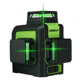 Nivela laser, 3d, verde, 30 m, dedra