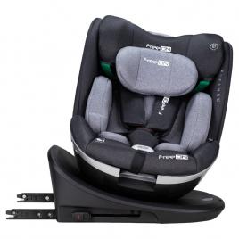  scaun auto pentru copii, opal, nastere - 140 cm/ 0 - 12 ani, rotire 360° grade, tehnologie isofix i-size si top tether, spatar reglabil, conform cu standardul european ece r129, freeon, dark grey