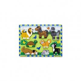 Puzzle in relief animale de companie melissa and doug