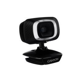 Canyon c3 720p hd webcam with usb2.0. connector, 360° rotary view scope,