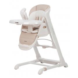 Scaun de masa si leagan electric controlabil prin aplicatie pe mobil carrello cascata (crl-10303/1) cream beige