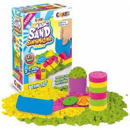 Set de joaca nisip kinetic craze neon