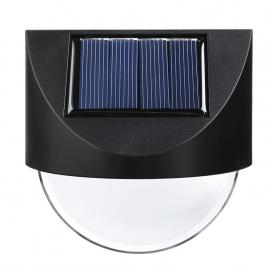 Aplica solara led flippy, abs/policarbonat, rezistent la apa ip65, 1 led, pentru gradina, casa, balcon, terasa, 1.2v, 600mah, 8.8 x 8.5 cm, alb rece