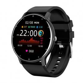 Ceas smartwatch si bratara fitness flippy zl02d, oxigen, ritm cardiac, pedometru, notificari, ip67, compatibil cu android/ios, vibratii, multi sport, negru
