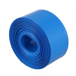 Folie termocontractabila pentru li-ion 18650 albastru 180mm 1m