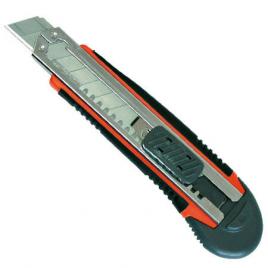Cutter cauciucat 18mm x 3 lame cu blocato