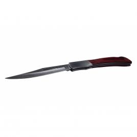 Cutit stainless steel , pentru camping si pescuit, 26 cm​, husa cadou