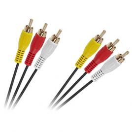 Cablu 3xrca-3xrca 2m standard