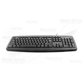 Tastatura genius kb-100x cu fir, negru