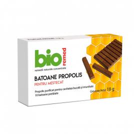 Batoane propolis 10x1.8gr (masticabile) bioremed