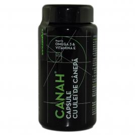 Capsule cu ulei de canepa 180cps canah