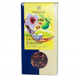 Ceai fructe deliciul fructelor eco 100gr sonnentor