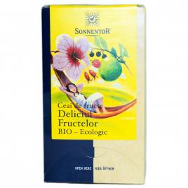Ceai fructe deliciul fructelor eco 18dz sonnentor
