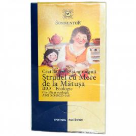 Ceai fructe strudel cu mere de la matusa eco 18dz sonnentor