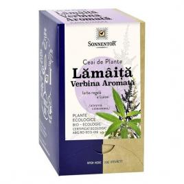 Ceai lamaita-verbina aromata eco 18dz sonnentor
