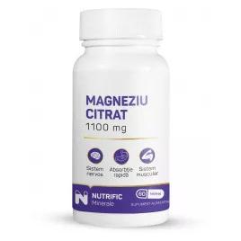 Magneziu citrat 375mg 60tb nutrific