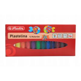 Set plastilină herlitz - 12 culori vibrante pentru creativitate fără limite
