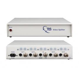 Tls video splitter 1/4 - distribuitor semnal video compus / s-video