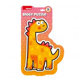 Puzzle maxi, 10 piese- portocaliu