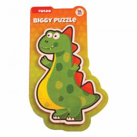 Puzzle maxi, 10 piese- verde