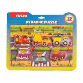 Puzzle trafic, 17 piese