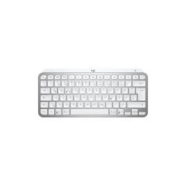Logitech mx keys mini bluetooth illuminated keyboard - pale grey - us int'l