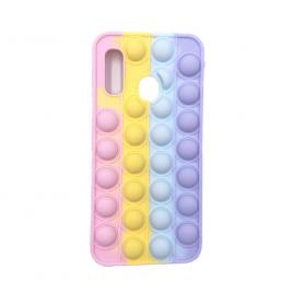 Husa de protectie POP IT compatibila cu Samsung Galaxy A20e , Multicolor