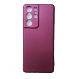 Husa compatibila cu Samsung Galaxy A32 4G/LTE - Silicon Slim, Visiniu