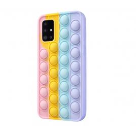 Husa de protectie POP IT compatibila cu Samsung Galaxy A02S, Multicolor